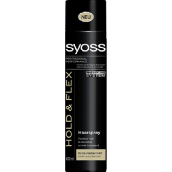 Syoss Hold & Flex extra strong hairspray fixation 300 ml