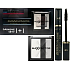 Max Factor 2000 Calorie Dramatic Volume Mascara 01 Black 9 ml + Trio Eye Shadows 08 Precious, cosmetic set