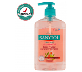 Sanytol Pink Grapefruit & Fresh Lemon Disinfectant Hand Soap for Kitchen 250ml with Dispenser