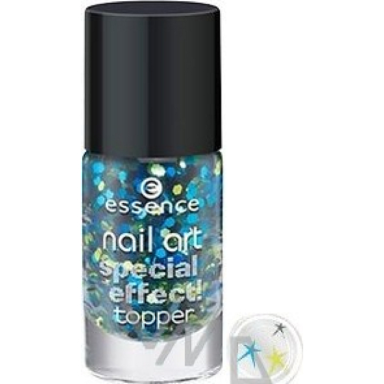 Essence Nail Art Special Effect varnish with special effect 13 Mrs & Mr Glitter 8 ml