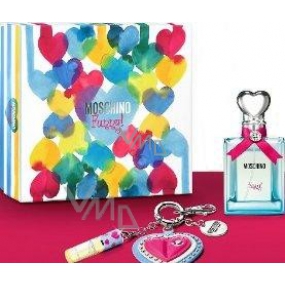 Moschino Funny! EdT 50 ml Eau de Toilette + Keyring + Roller, Gift Set