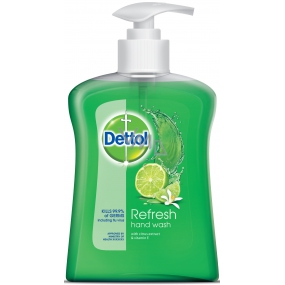 Dettol Citrus refreshing antibacterial soap dispenser 250 ml