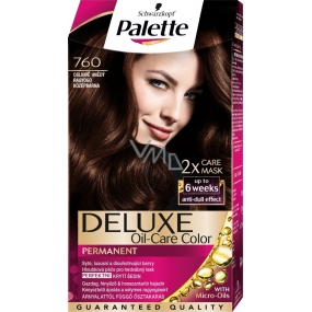 Schwarzkopf Palette Deluxe Hair Color 760 Dazzling brown 115 ml