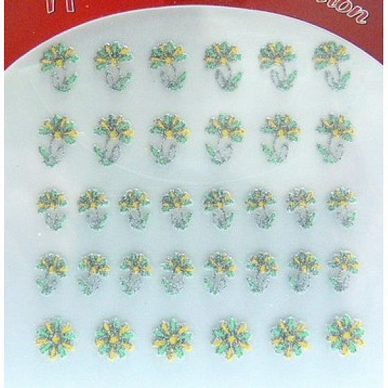 Nail Art self-adhesive nail stickers 3DG005S 1 sheet