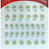 Nail Art self-adhesive nail stickers 3DG005S 1 sheet