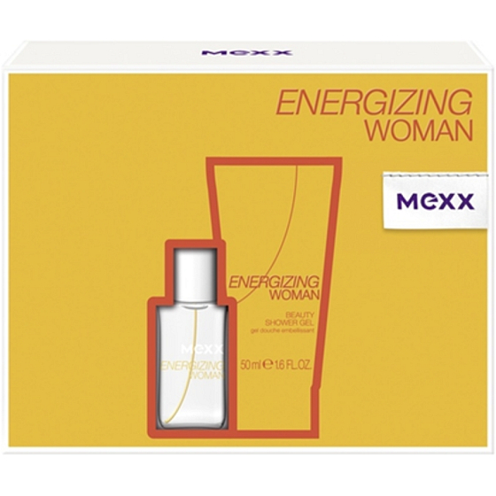 Mexx Energizing Woman EdT 15 ml Eau de Toilette + 50 ml Shower Gel, gift set
