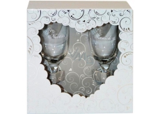 Albi Wedding set Champagne de Luxe for Bride and Groom 2 x 160ml