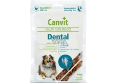 Canvit Health Care Snacks Dental Pamlsek pro psy k zajištění ústní péče 200 g