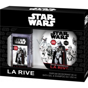 La Rive Disney Star Wars First Order Fragrance Deodorant Glass 80 ml + 250 ml shower gel, cosmetic set