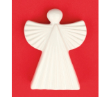 Angel ceramic figurine, serrated 9 cm