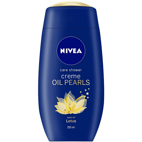 Nivea Creme Oil Pearls Lotus caring shower gel 250 ml