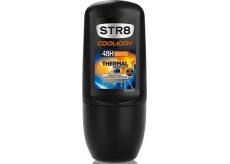 Str8 Cool + Dry Thermal Protect 48h kuličkový antiperspirant deodorant roll-on pro muže 50 ml