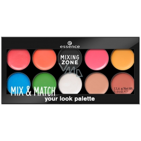 Essence Mixing Zone Mix & Match Your Look Palette 10 Color Up Your Life 12.6 g