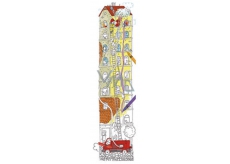 Monumi Cheerful meter Firefighters jigsaw puzzle for children 5+ 160 x 40 cm