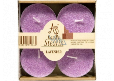 Adpal Stearin Lavender - Lavender scented tealights 4 pieces