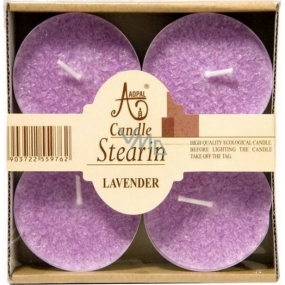 Adpal Stearin Lavender - Lavender scented tealights 4 pieces