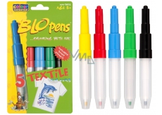 Blow Pens for Textile BLO Pens 5 pcs. 991036 5127