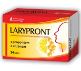 Favea Larypront with propolis and lemon orodispersible tablets to calm the neck 24 tablets