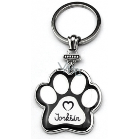 Nekupto Pets key ring in the shape of a Yorkshire 40 x 85 x 3 mm
