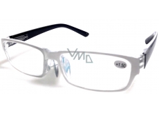 Glasses diop.plast + 0.5 white black side MC2062