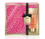 Baylis & Harding Cocktail hour Peach Bellini hand and body lotion 200 ml + notebook, cosmetic set