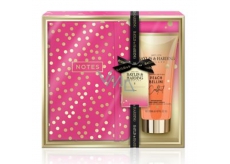Baylis & Harding Cocktail hour Peach Bellini hand and body lotion 200 ml + notebook, cosmetic set