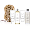 Baylis & Harding Orange, Bergamot and Bay leaves cleansing cleansing gel 250 ml + cleansing cream 250 ml + body cream 100 ml + hand cream 100 ml + natural cleansing sponge, cosmetic set