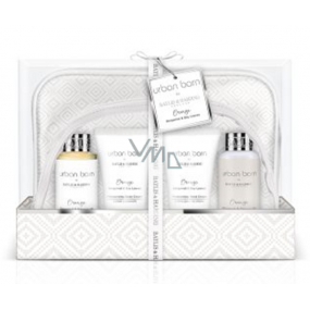 Baylis & Harding Orange, Bergamot and Bay Leaves Cleansing Wash Gel 100 ml + Wash Cream 100 ml + Body Cream 50 ml + Hand Cream 50 ml + Toiletry Bag 2 pieces, Cosmetic Set