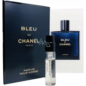 Chanel Bleu de Chanel Parfum pour Homme perfume for men 1.5 ml with spray, vial