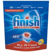 Finish All in 1 Max Lemon dishwasher tablets 48 tablets