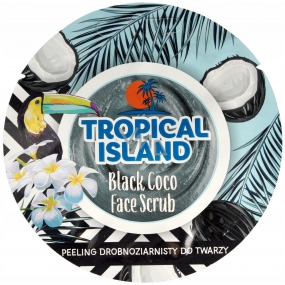 Marion Tropical Island Black Coco - Black Coconut exfoliating skin peeling 8 g