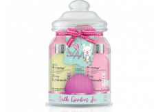Baylis & Harding Lama shower cream 100 ml + cleansing gel 100 ml + body lotion 30 ml + sparkling ballistic bath 40 g + washcloth + box, cosmetic set