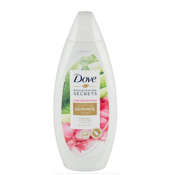Dove Nourishing Secrets Summer Ritual Aloe Vera & Rose Water Soothing Shower Gel 250 ml