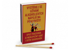 Nekupto Original matches in retro style Avoid using alcoholic beverages 45 pieces