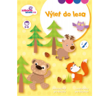 Ditipo Coloring book for šikulky A trip to the forest 21.5 x 27.5 cm age 5-8