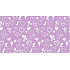 Apli Gift Wrapping Paper 70 x 200 cm Nordik Fun Pastel Purple - Hearts