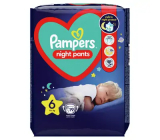 Pampers Night Pants size 6, 15+ diaper panties 19 pcs