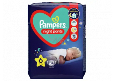 Pampers Night Pants size 6, 15+ diaper panties 19 pcs
