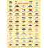 Arch Stickers for spices Nostalgia Carnation 24 x 34 cm