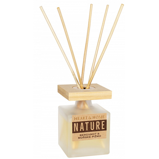 Heart & Home Nature Bergamot and sea musk diffuser 80 ml