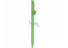 Albi Ballpoint pen with stylus Flower green