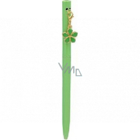 Albi Ballpoint pen with stylus Flower green
