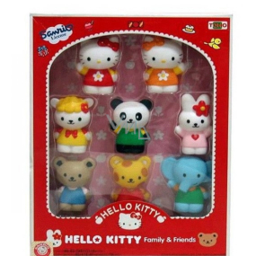 Hello Kitty and friends figures 8 pieces, recommended age 3+
