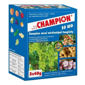 Champion 50 WG fungicide and bactericide plant protection product 3 x 40 g