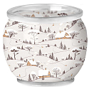 Emocio Dekor Snowy Poetry scented candle glass 70 x 62 mm 85 g