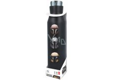Epee Merch Star Wars Mandalorian stainless steel thermo bottle black 580 ml