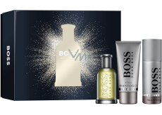 Hugo Boss Boss Bottled eau de toilette 100 ml + shower gel 100 ml + deodorant spray 150 ml, gift set for men