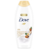 Dove Shea butter and vanilla shower gel + bath foam 750 ml