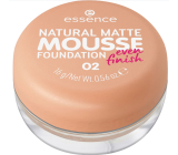 Essence Natural Matte Mousse Foundation 02 mousse make-up 16 g