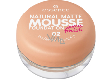 Essence Natural Matte Mousse Foundation 02 mousse make-up 16 g